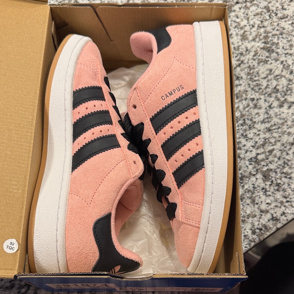 Adidas Campus pink and black
